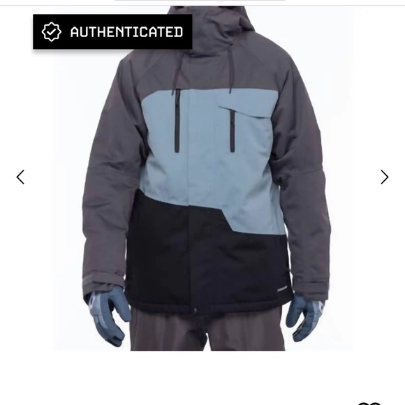 686/NWOT/unisex infinidry waterproof and breathable three-tone heavy winter coat - Picture 1 of 15